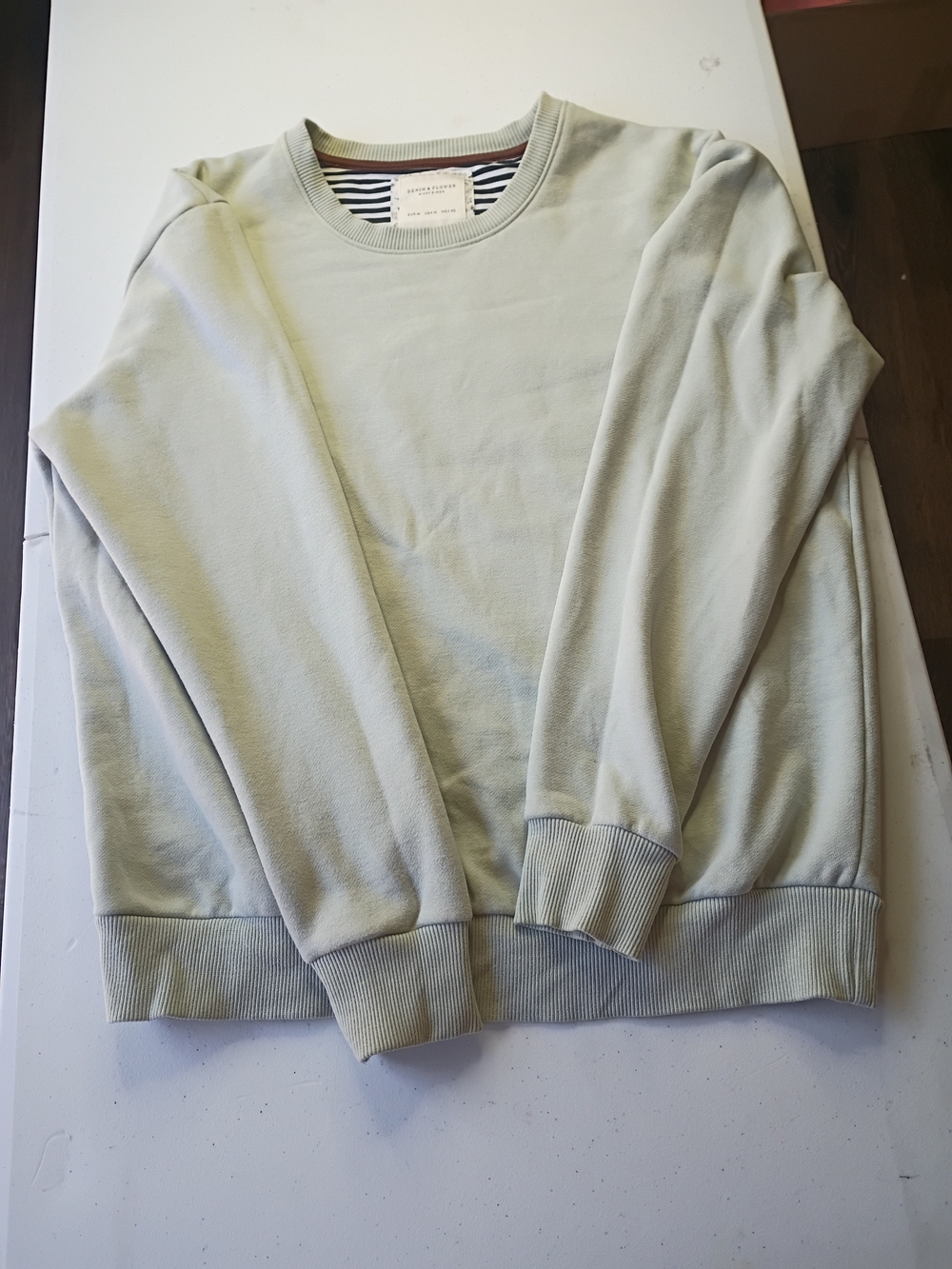 Crewneck Sweatshirt - Light Sage Green